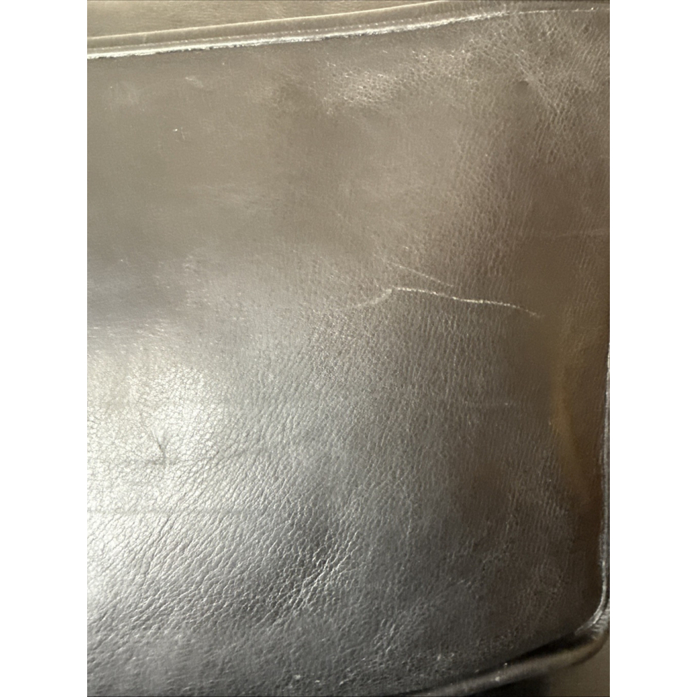 Coach Vintage Black Metropolitan Messenger Briefcase Laptop Bag H5C-5180 USA ‘95 - Picture 4 of 13